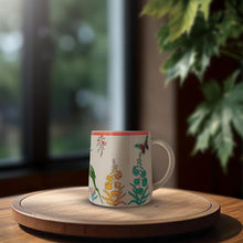 Printed Green Deer Coffee Mug Set (300ml Each)