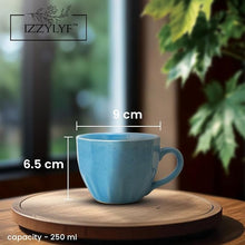 Diamond-Cut Cappuccino Coffee Cup (Set of 6)