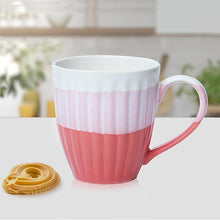 Pink Harmony Combo: Dual Tone Bowls set of 2 & Tritone Coffee Mug Set of 2 by IZZYLYF